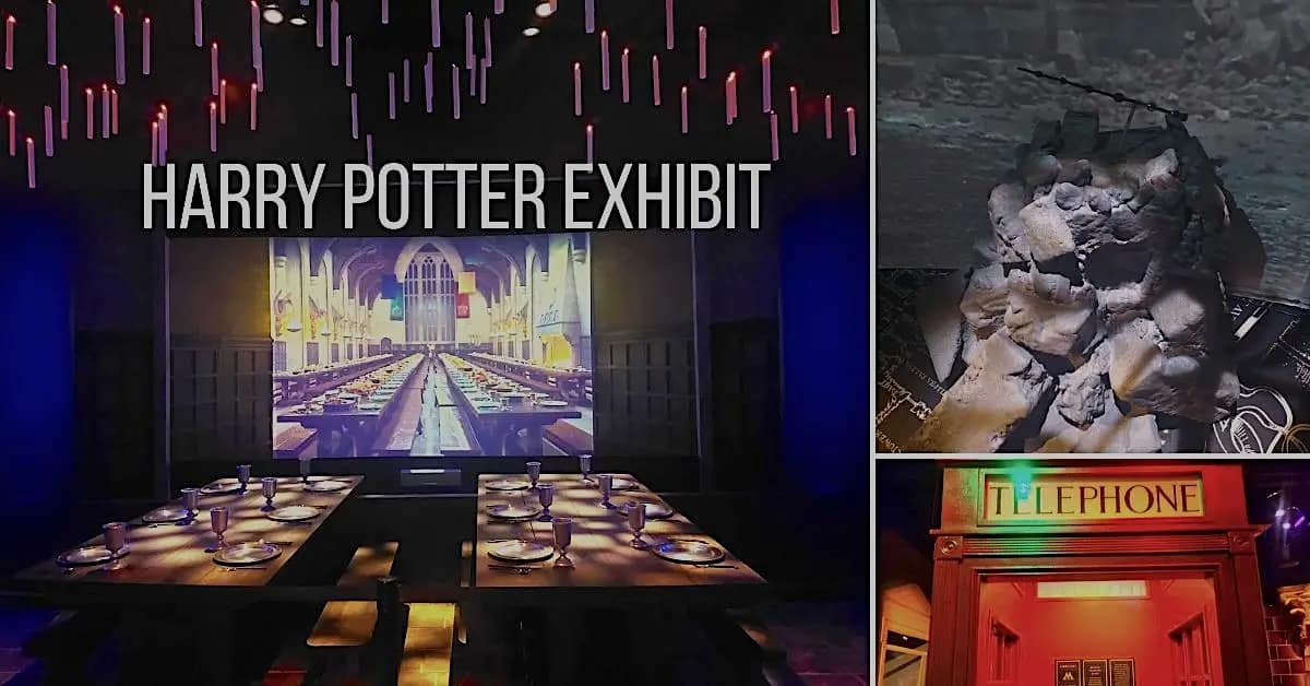 My First Harry Potter Exhibit: Full Of Childhood Memories