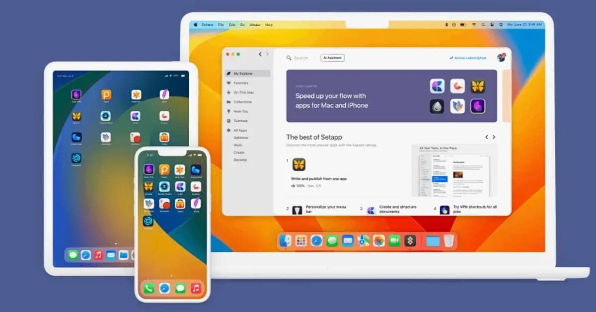 Discover Setapp: an all in one app providing over 250+ premium Mac and iOS apps for one flat monthly fee with no hidden costs or ads for Mac users